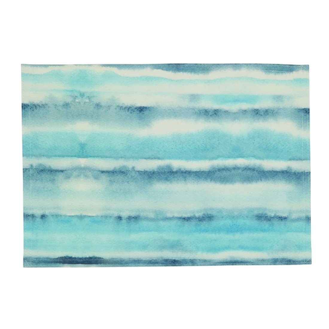Fennco Styles Soft Watercolor Design Table Runner 16 x 70 Inch – Blue Table Cover for Home Décor, Dining Table, Banquets, Holidays and Special Events