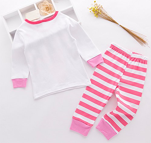 stylesilove Holiday Season Kids Baby Shirt and Pant 2-pc Pajamas Set