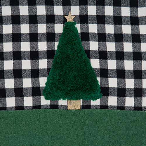Fennco Styles Buffalo Plaid Christmas Collection Decorative Throw Pillow - Holiday Cushion for Home Décor, Couch, Living Room, Bedroom