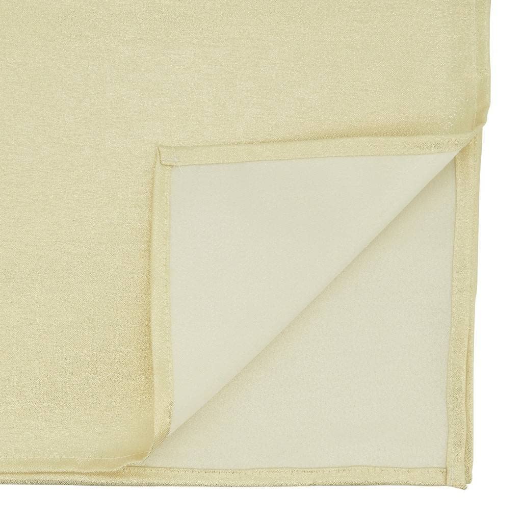 Fennco Styles Elegant Shimmering Table Runner 18" W x 54" L - Shine Table Cover for Home, Dining Room, Banquet, Holiday, Christmas, Wedding Décor and Special Occasion