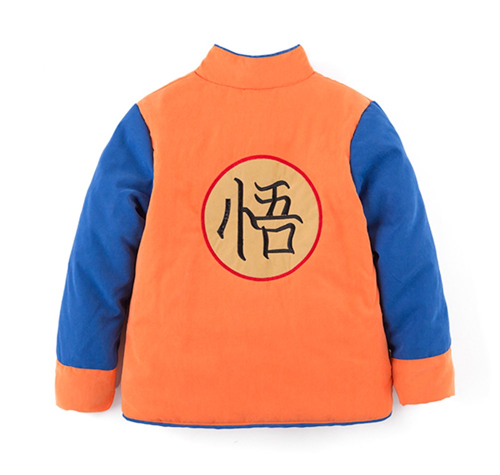 stylesilove Young Kids Baby Boys Traditional Chinese Inspired Warm Fleece Jacket Coat