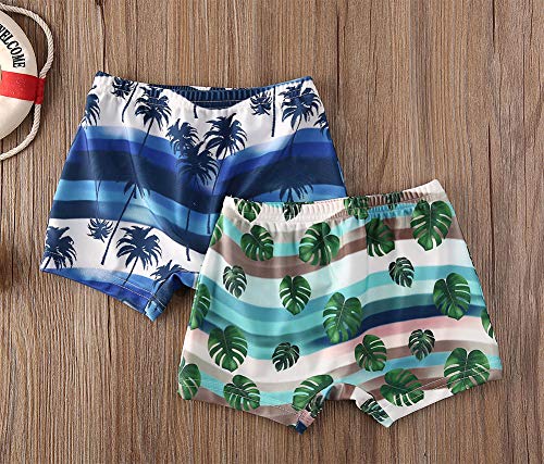 Styles I Love Baby Toddler Boys Tropical Print Swim Shorts Bathing Suit Beach Pool Boy Swim Trunks