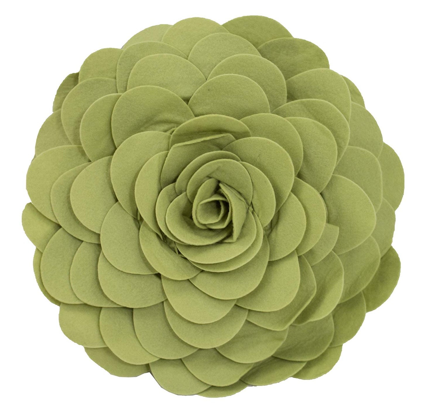 Fennco Styles Eva's Flower Garden Decorative Filled Throw Pillow 16" Round - Floral Accent Pillow for Home, Couch, Bed, Living Room, Holiday and Office Décor