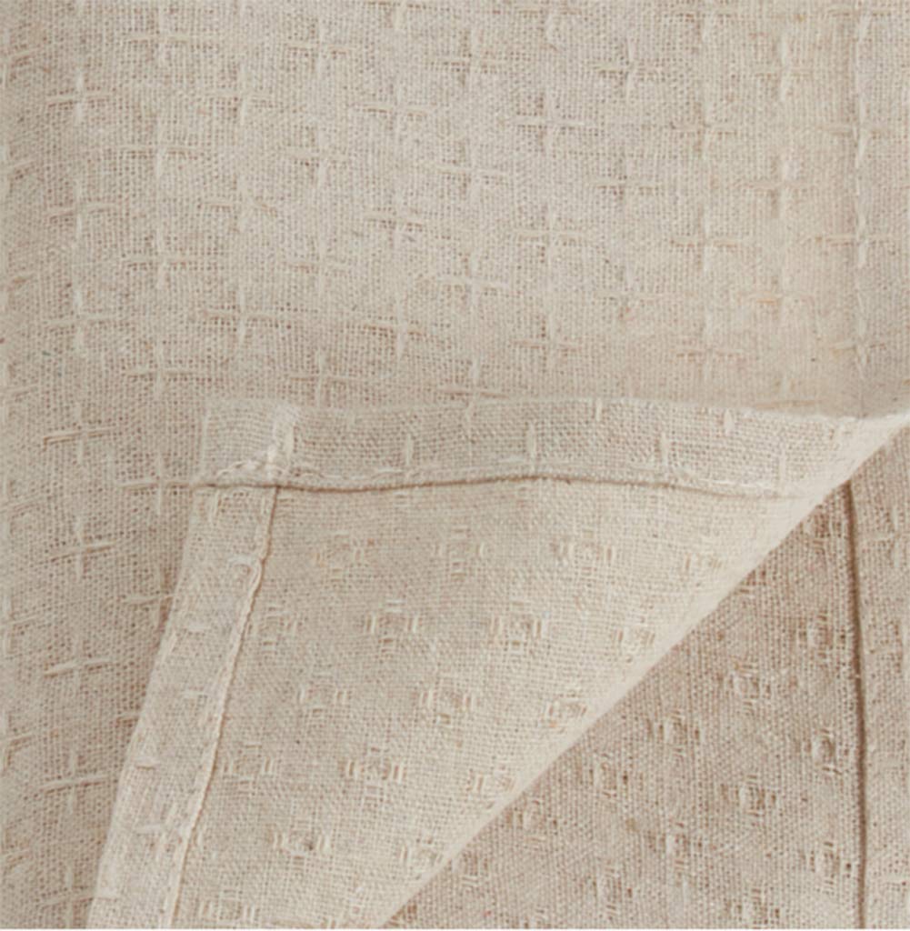 Fennco Styles Classic Chenille Jacquard Table Linen Collections, Home Decor, Everyday Use, Natural