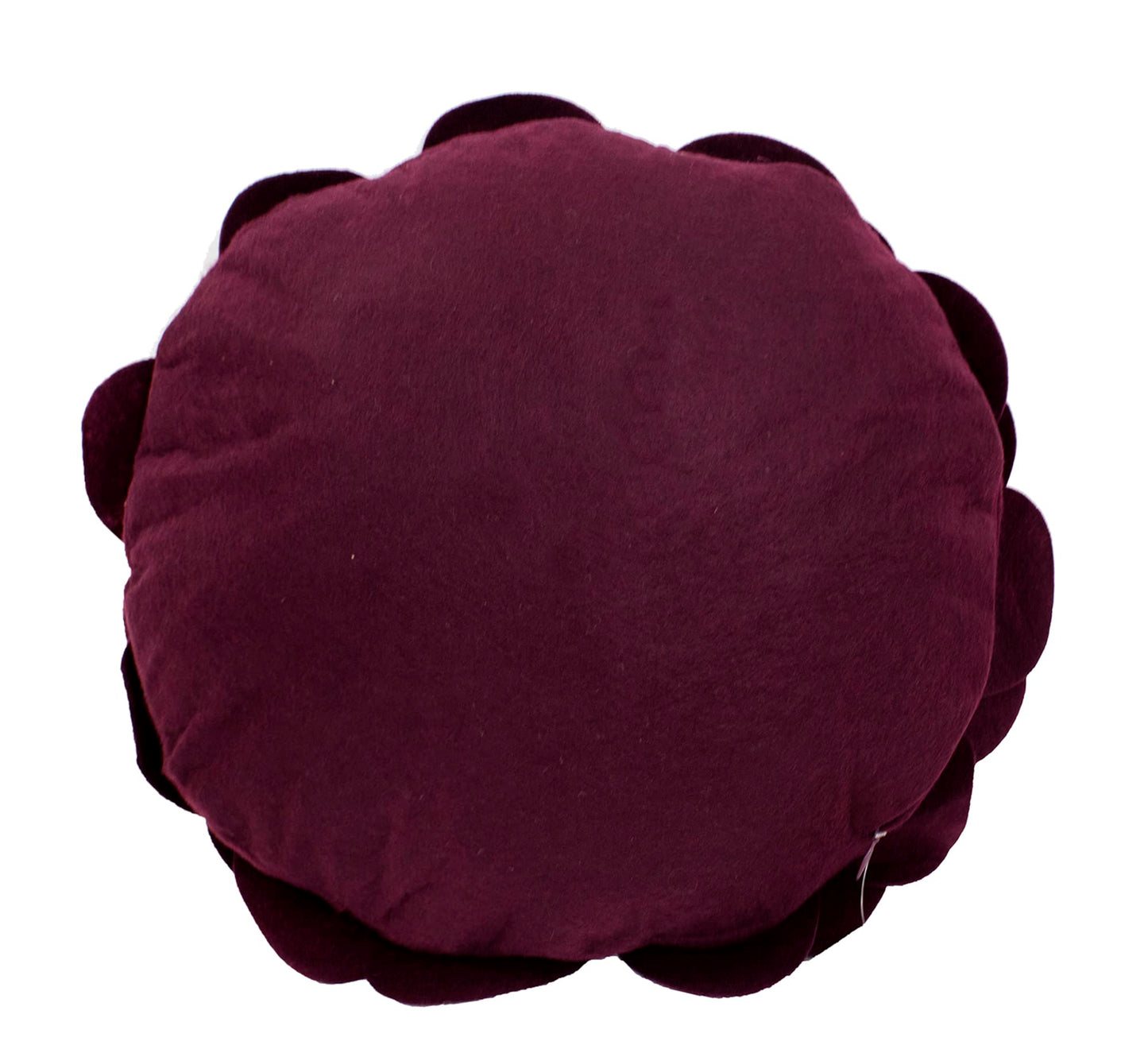 Fennco Styles Eva's Flower Garden Decorative Filled Throw Pillow 16" Round - Floral Accent Pillow for Home, Couch, Bed, Living Room, Holiday and Office Décor