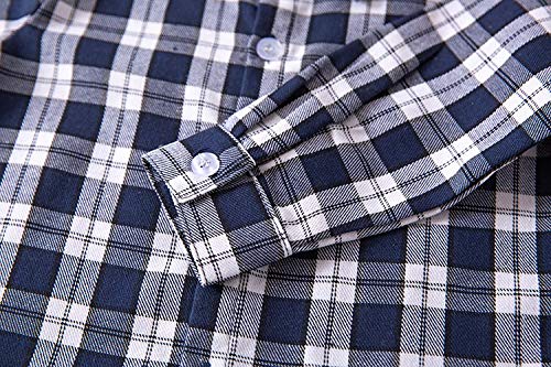 stylesilove Toddler Little Boy Long Sleeve Cotton Button Down Shirt for Casual, Formal Event and Special Occasions