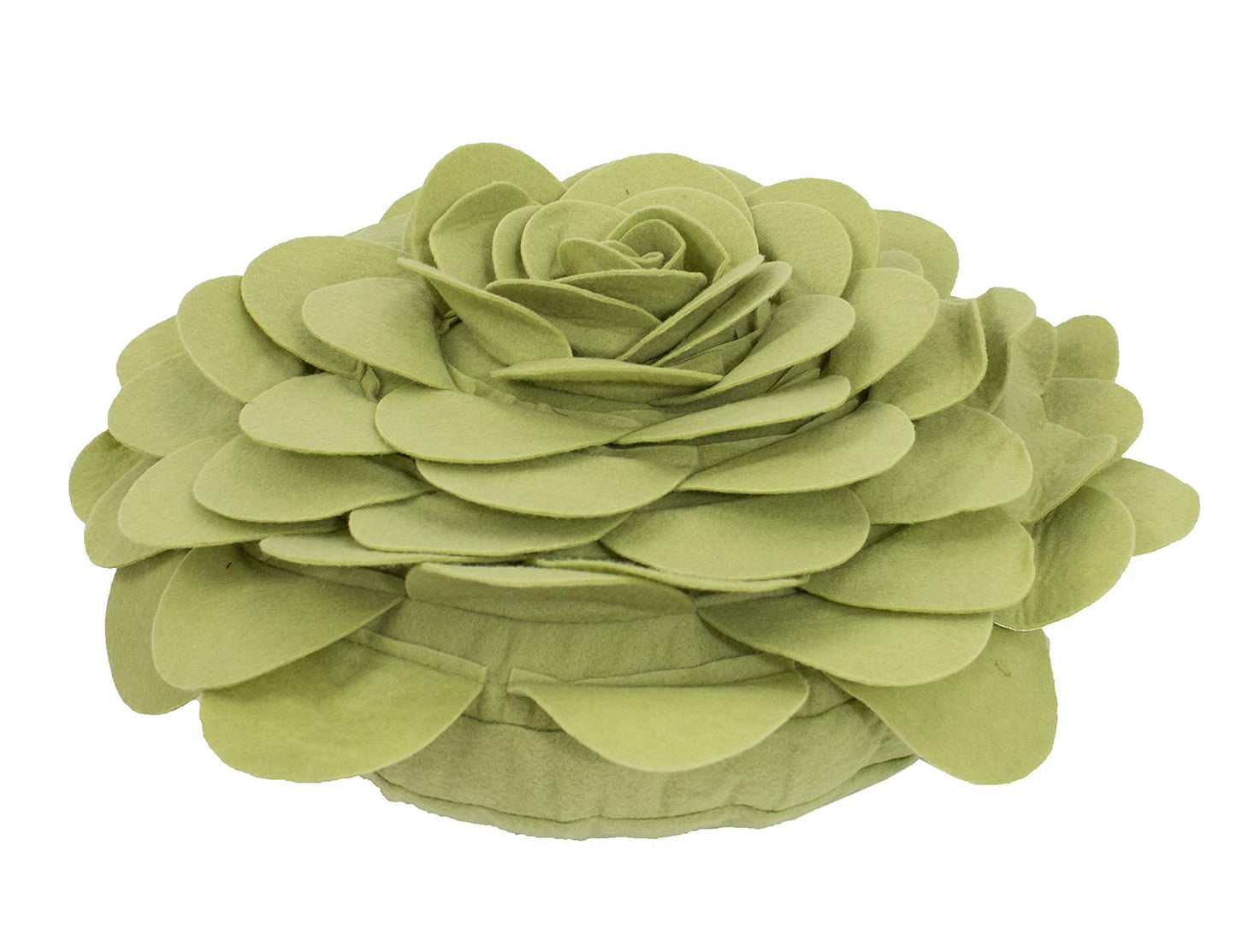 Fennco Styles Eva's Flower Garden Decorative Throw Pillow Cover 16" Round - Floral Accent Pillow Case for Home, Couch, Bed, Living Room, Holiday and Office Décor