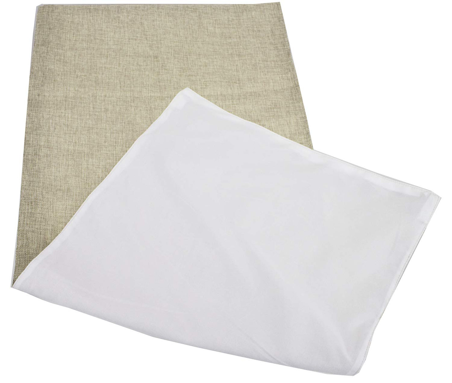 Fennco Styles Classic Solid Color Design Table Placemats