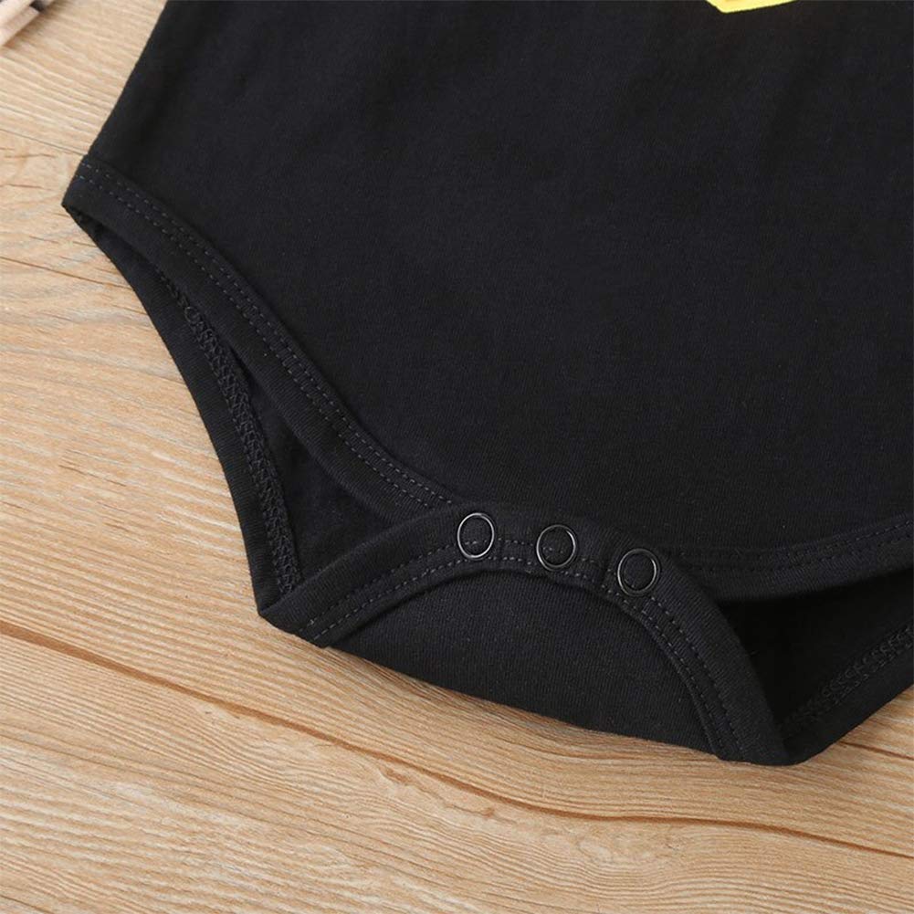 Styles I Love Infant Baby Boys Girls Printed Romper Tattoo Sleeve Cotton Bodysuit Holiday Halloween Outfit