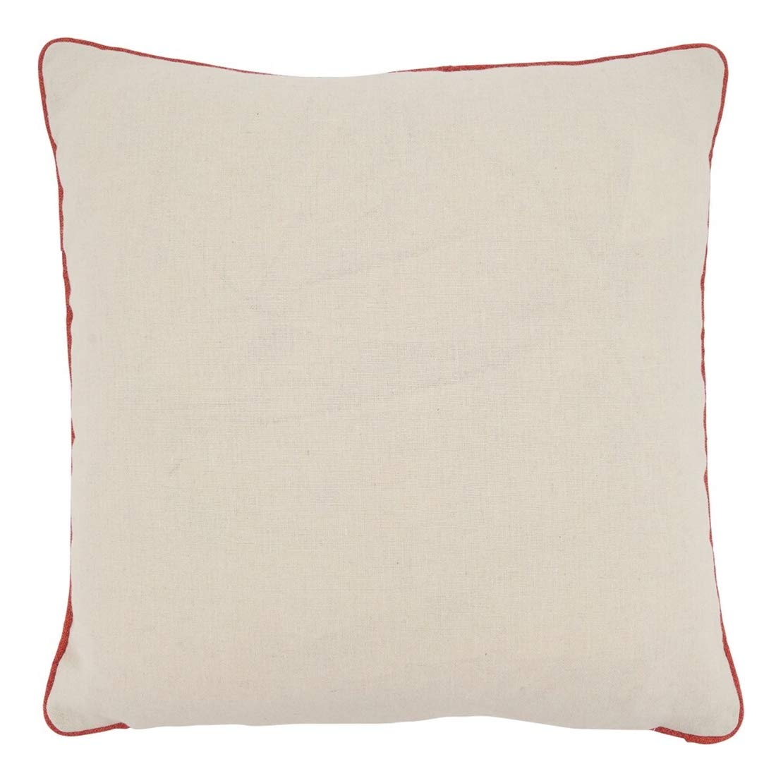 Fennco Styles Cute Puppy Love Design Cotton Decorative Throw Pillow 16" W x 16" L - Multicolor Cushion for Home, Couch, Living Room, Bedroom and Office Décor