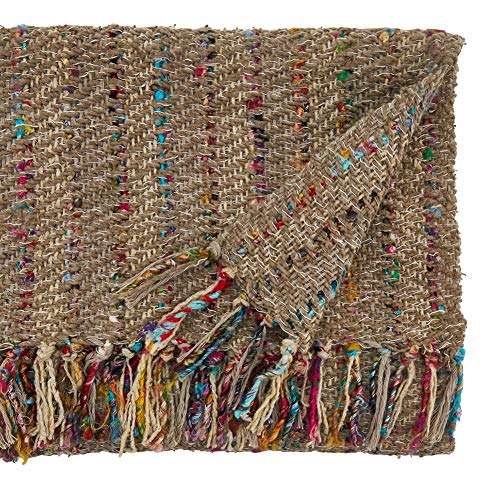 Fennco Styles Lush Thin Striped 100% Cotton Table Runner 16 x 72 Inch – Table Cover for Home Décor, Dining Table, Banquets, Holidays and Special Events