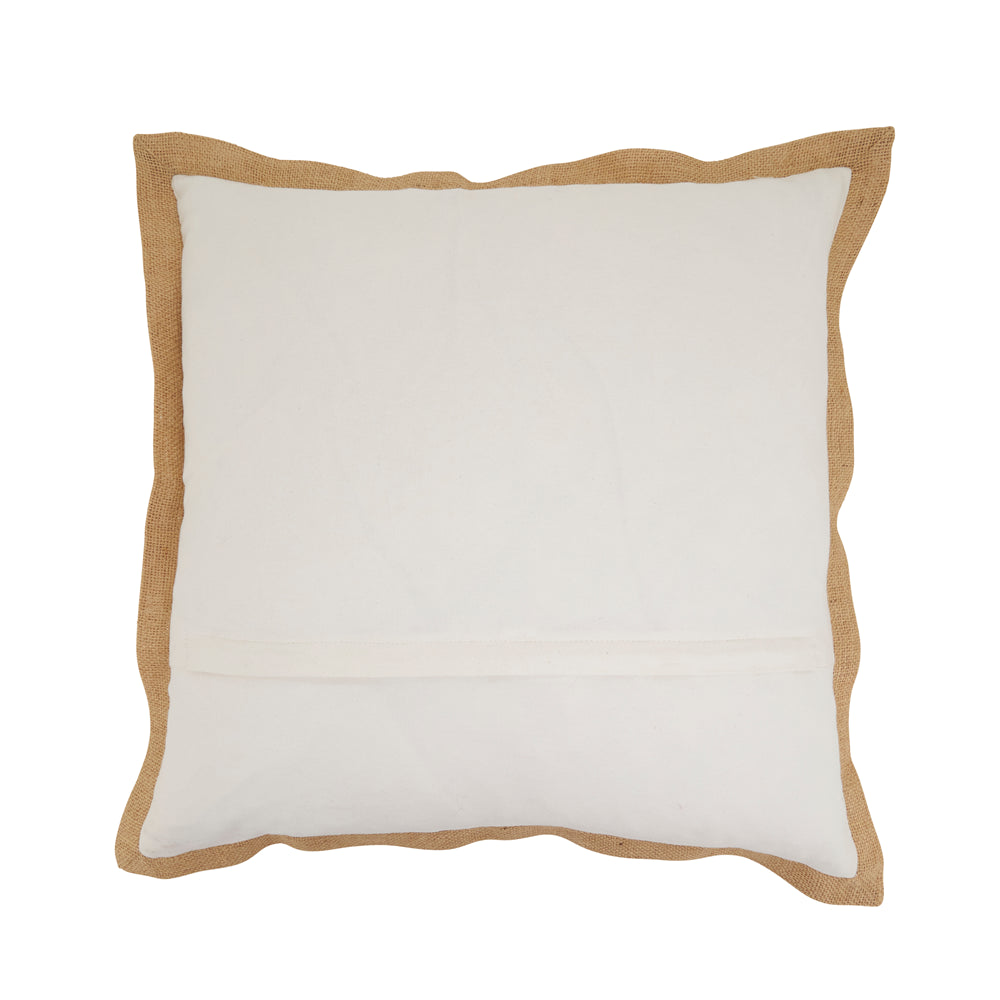 Embroidered Cornucopia Pillow
