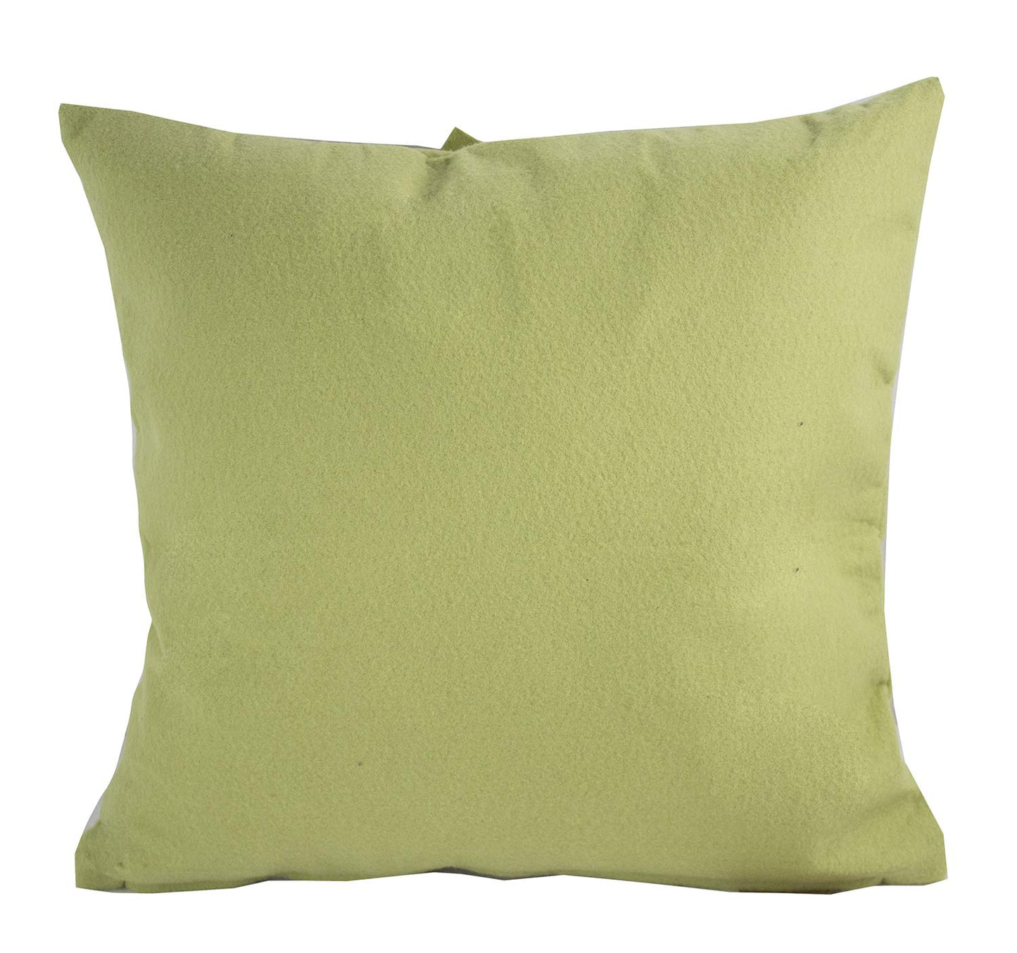Fennco Styles Sara's Garden Petal Decorative Throw Pillow. 17 Inch Square.