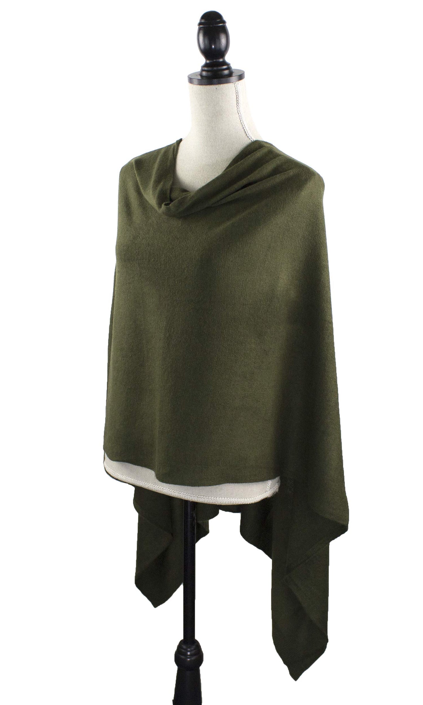 stylesilove Women Ultra Soft Knit Poncho Sweater Pullover Cardigan Lightweight Wrap Topper for All Season