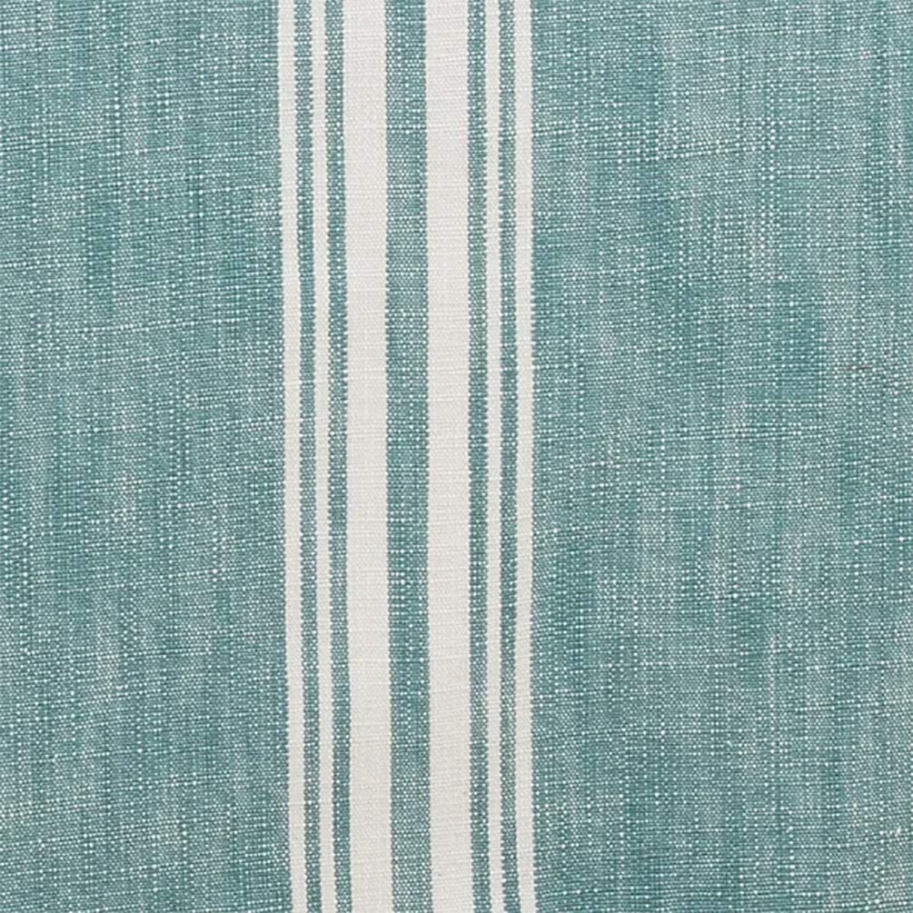 Fennco Styles Contemporary Striped Fringe Cotton Table Runner 13" W x 72" L - Blue Table Cover for Home, Dining Table Décor, Family Gathering, Banquets and Special Events