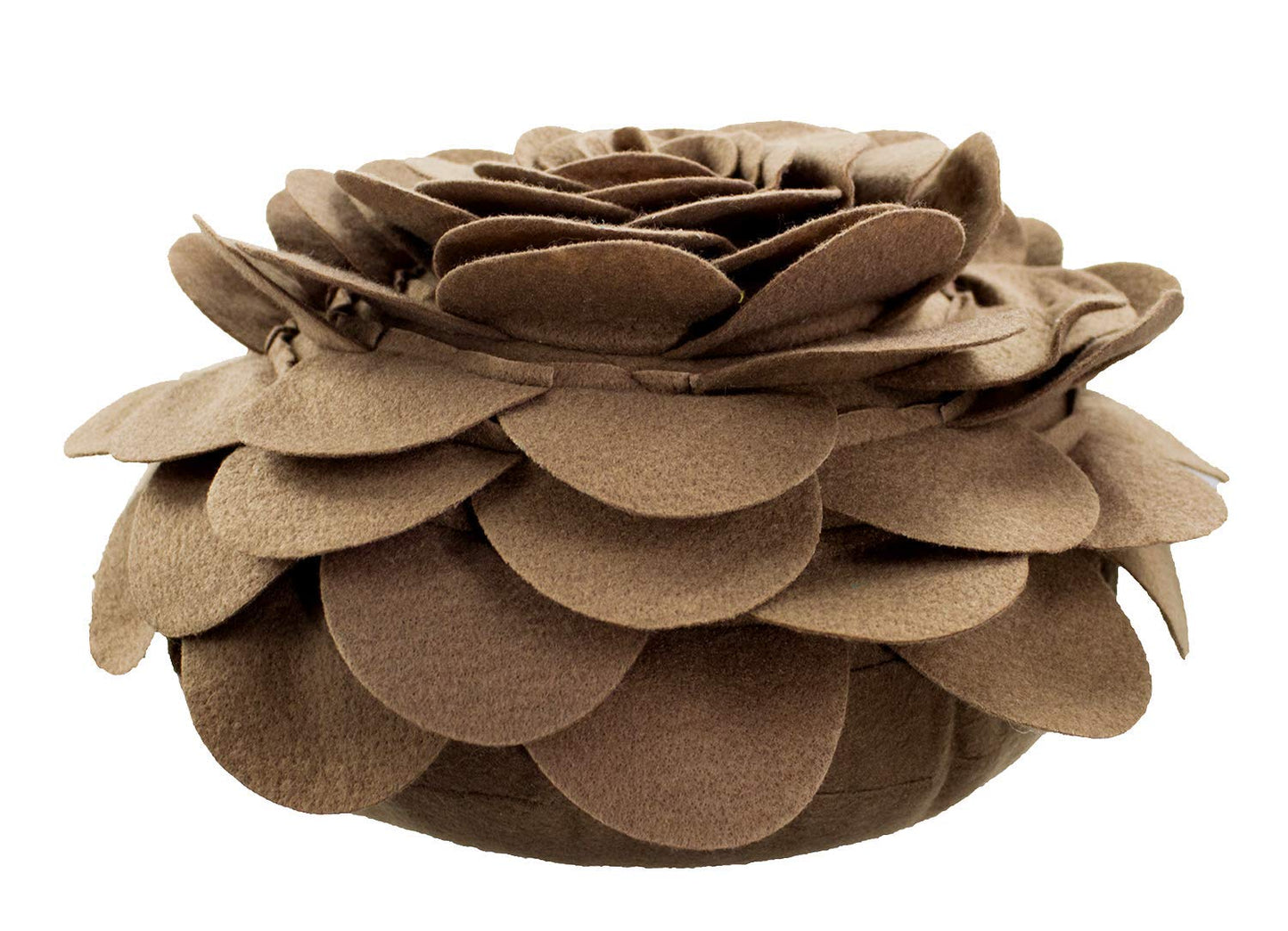 Fennco Styles Eva's Flower Garden Decorative Filled Throw Pillow 16" Round - Floral Accent Pillow for Home, Couch, Bed, Living Room, Holiday and Office Décor