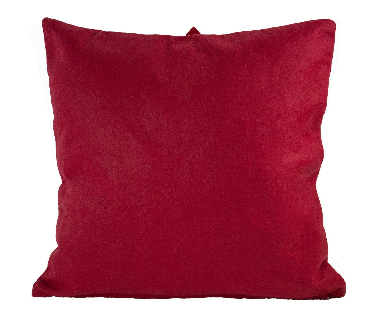 Fennco Styles Sara's Garden Petal Decorative Throw Pillow. 17 Inch Square.