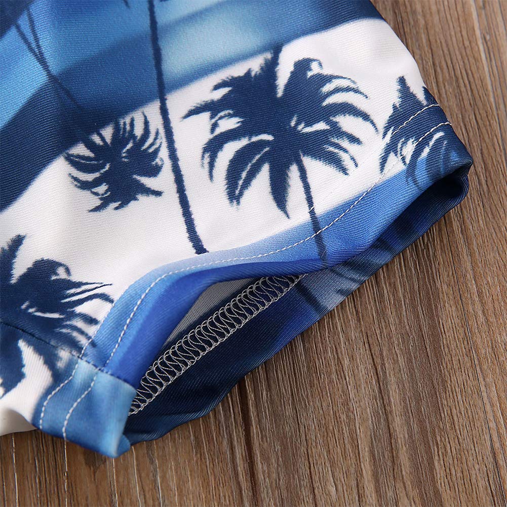 Styles I Love Baby Toddler Boys Tropical Print Swim Shorts Bathing Suit Beach Pool Boy Swim Trunks
