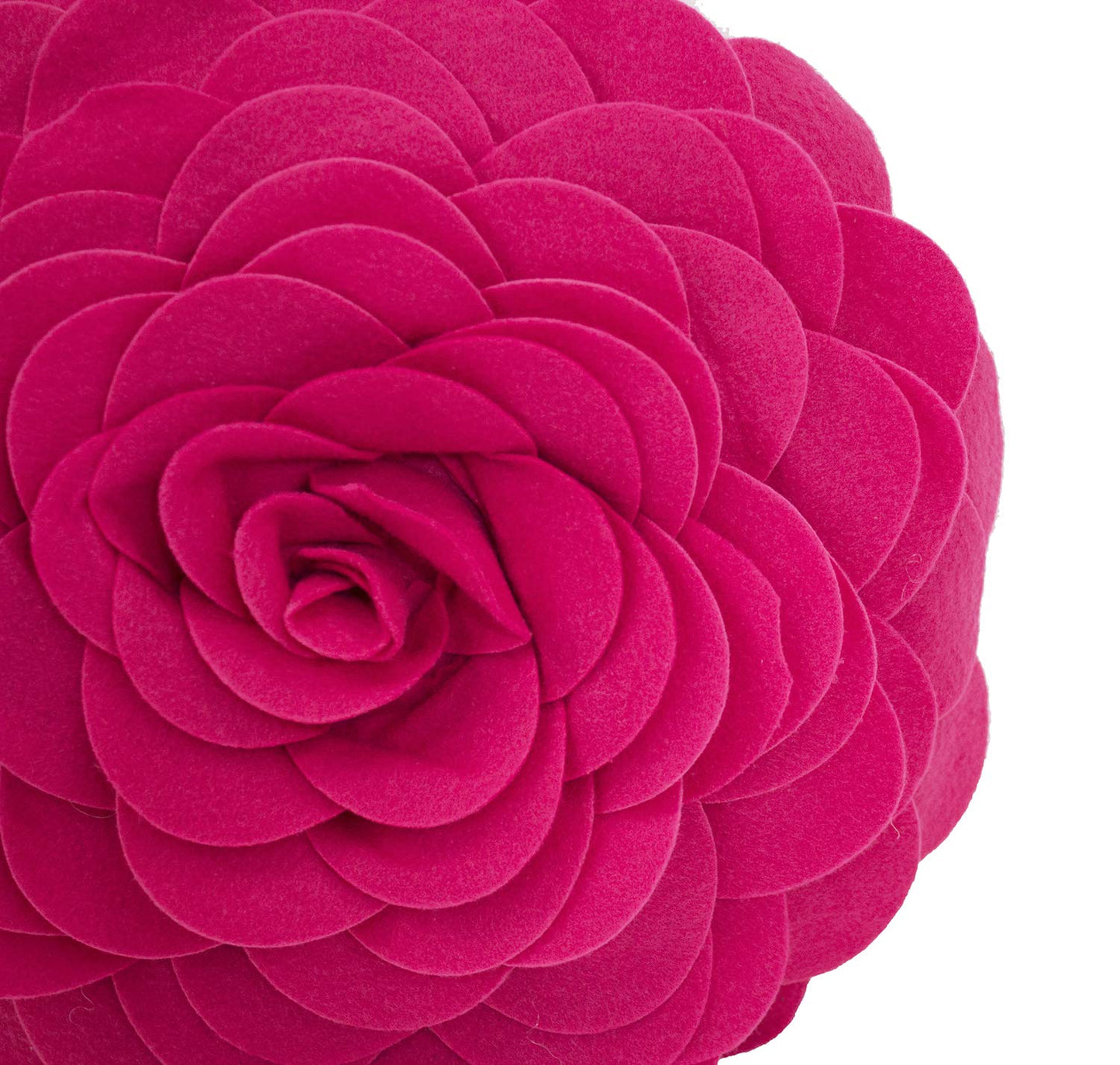 Fennco Styles Eva's Flower Garden Decorative Filled Throw Pillow 16" Round - Floral Accent Pillow for Home, Couch, Bed, Living Room, Holiday and Office Décor