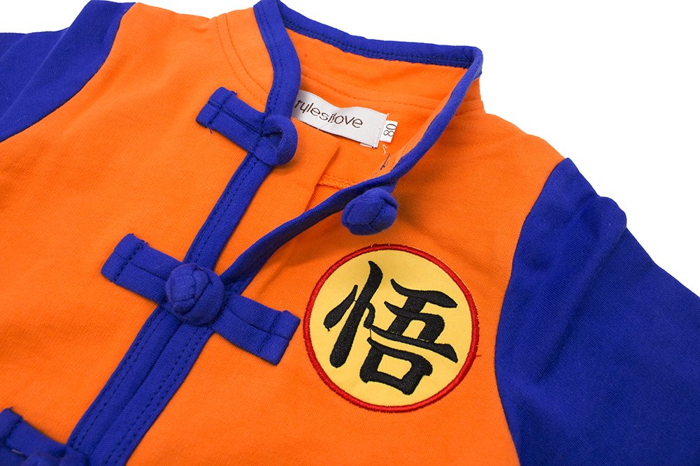 stylesilove Young Kids Baby Boys Traditional Asian Inspired Long Sleeved Top Sweatshirt, 3 Designs