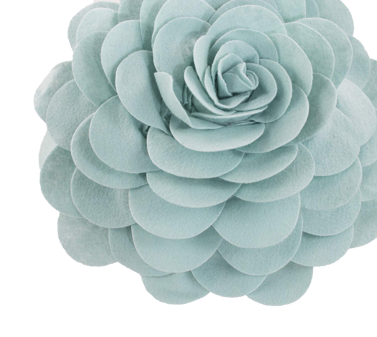 Fennco Styles Eva's Flower Garden Decorative Throw Pillow Cover 16" Round - Floral Accent Pillow Case for Home, Couch, Bed, Living Room, Holiday and Office Décor