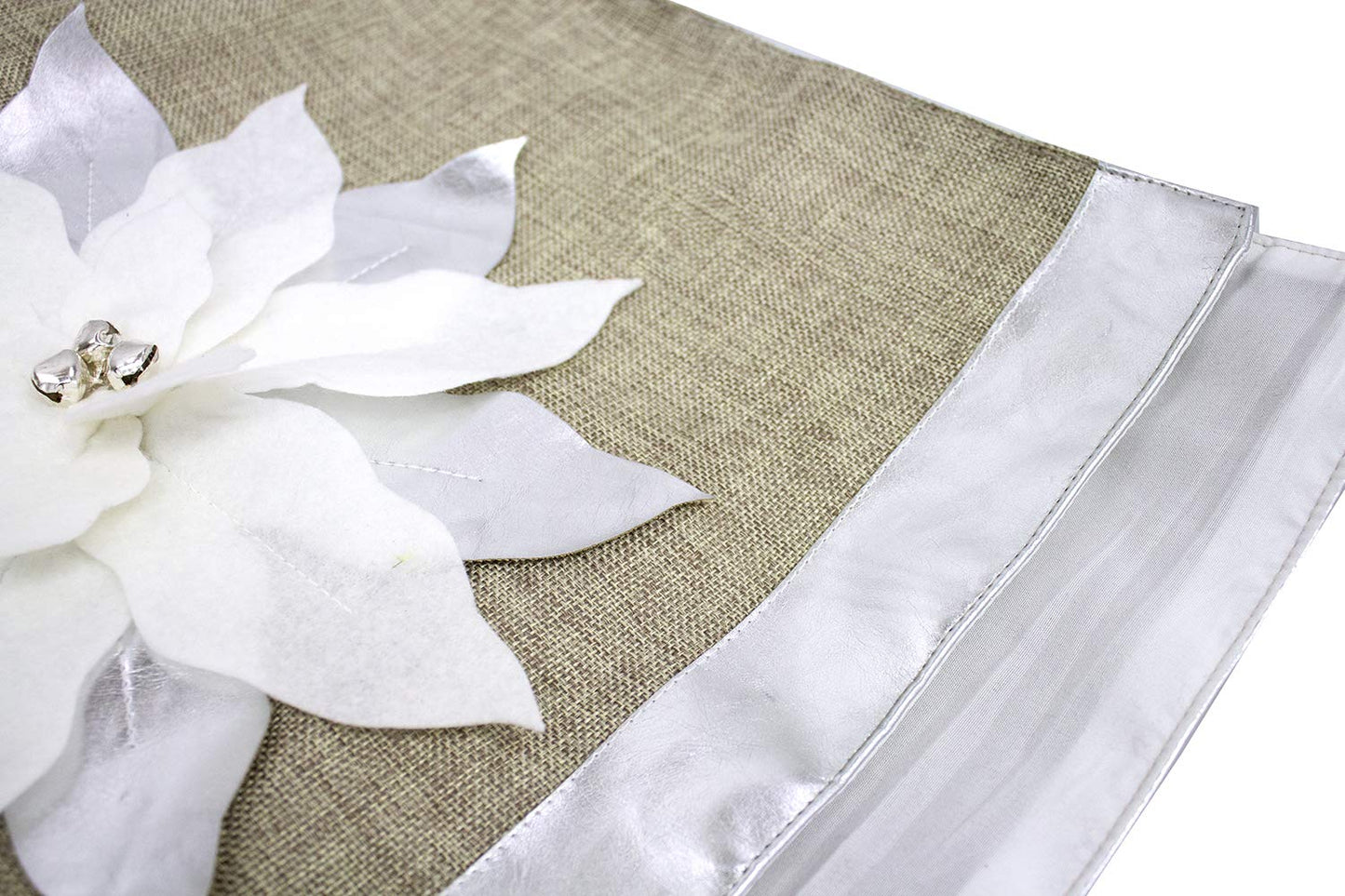 Fennco Styles Classic Solid Color Design Table Placemats