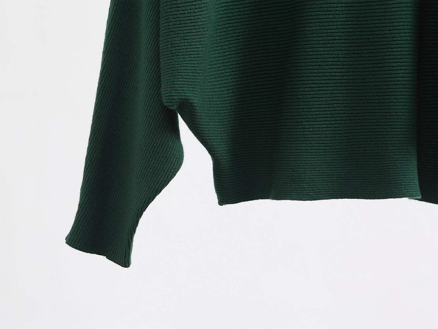 Styles I Love Women Autumn Winter Boat Neck Batwing Sleeve Pullover Knitted Sweater Long Sleeve Loose Top