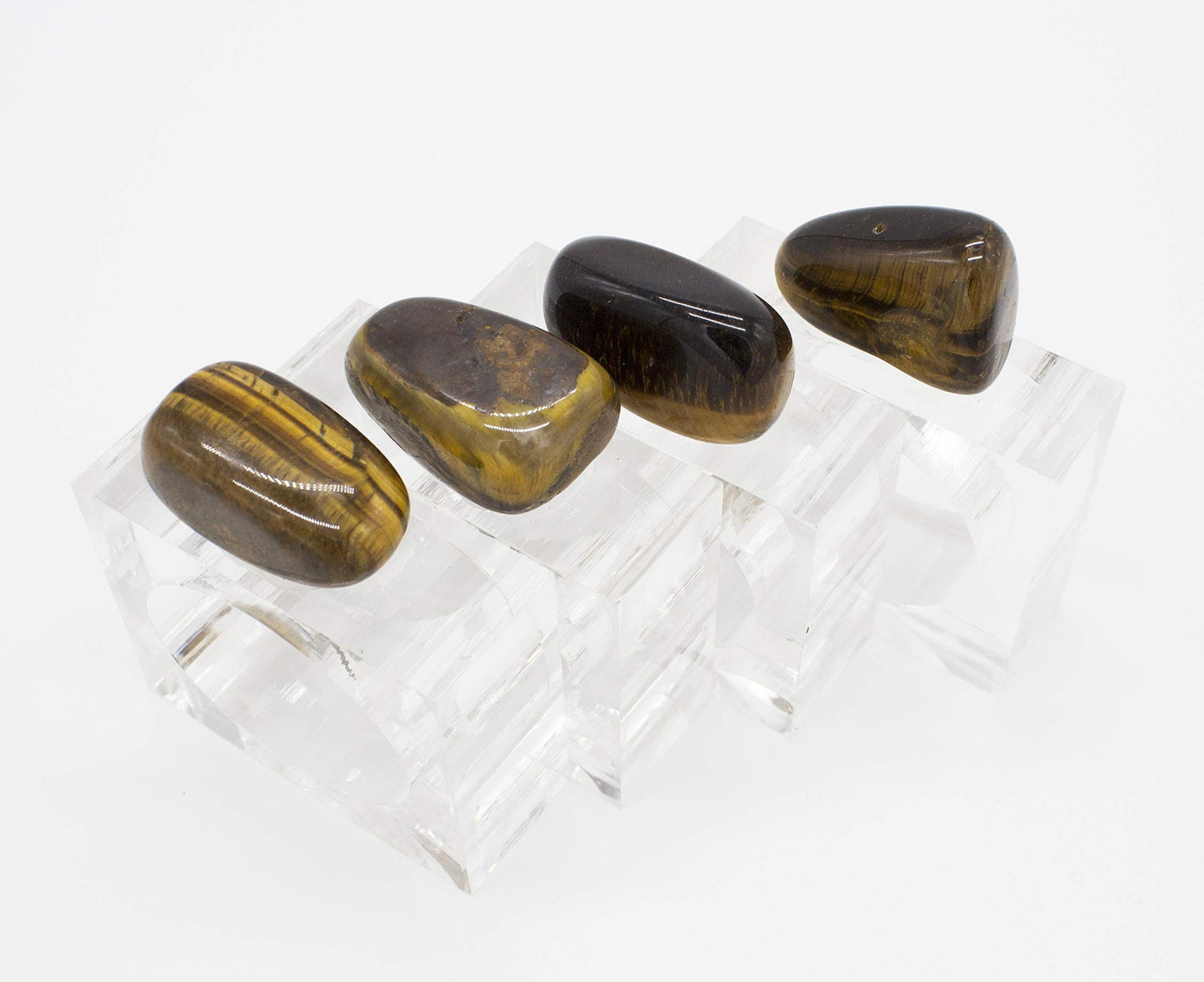 Fennco Styles Natural Stone Napkin Rings, Set of 4 - Natural Rock Napkin Holders for Home Décor, Dining Table, Banquet, Everyday Use and Special Occasion