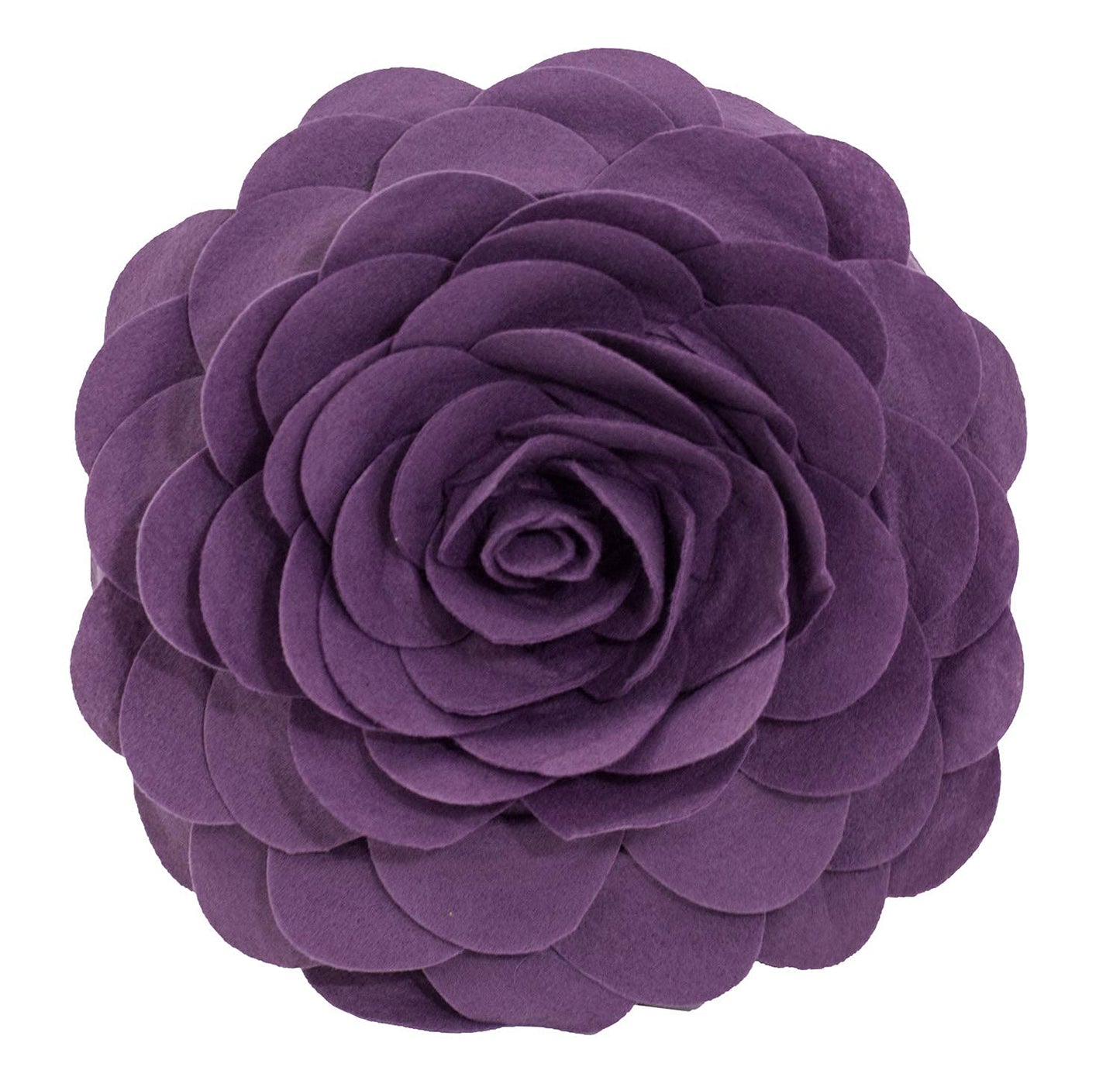 Fennco Styles Eva's Flower Garden Decorative Filled Throw Pillow 16" Round - Floral Accent Pillow for Home, Couch, Bed, Living Room, Holiday and Office Décor