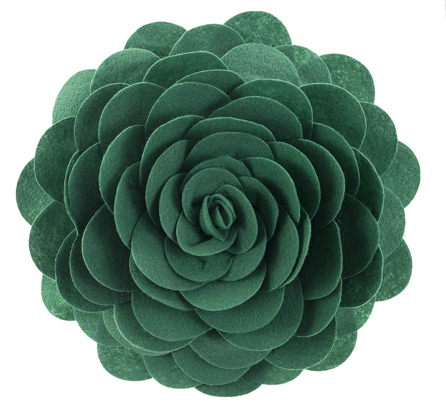 Fennco Styles Eva's Flower Garden Decorative Throw Pillow Cover 13" Round - Floral Accent Pillow Case for Home, Couch, Bed, Living Room, Holiday and Office Décor