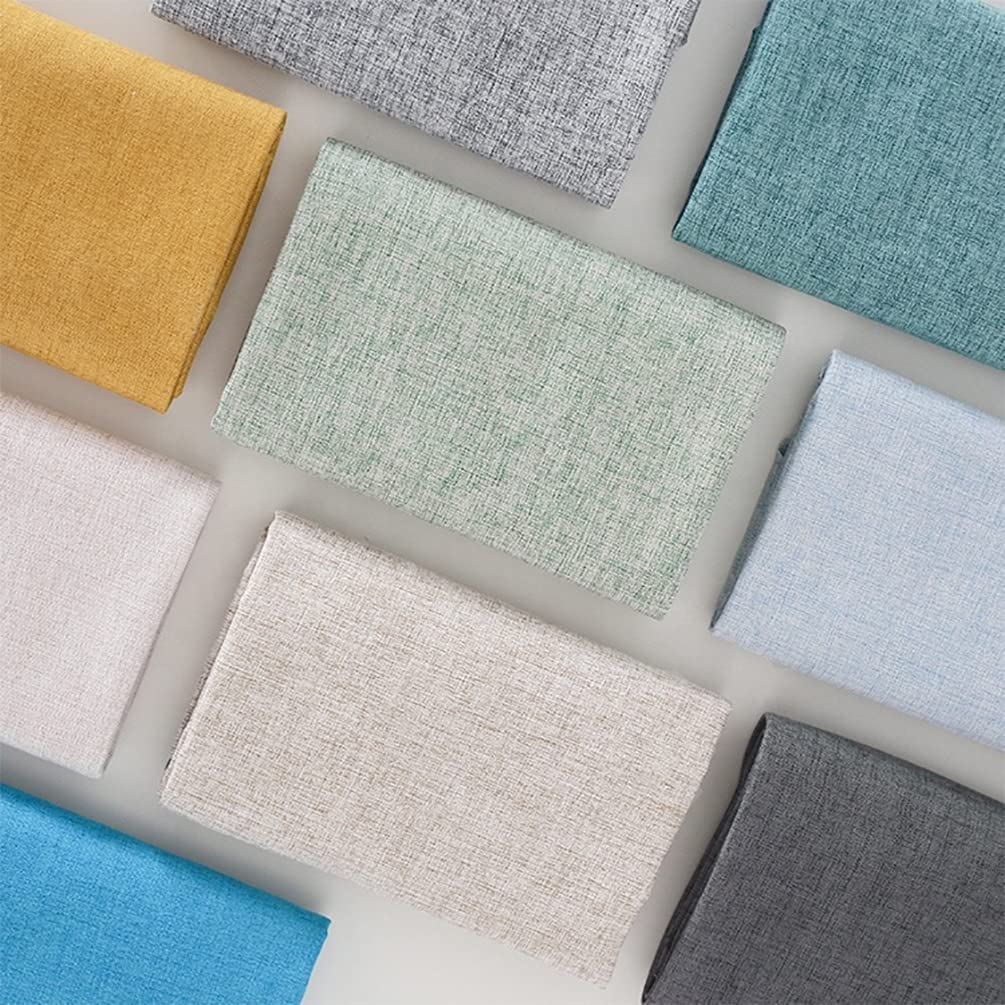 Fennco Styles Woven Solid Color Scalloped Tablecloth