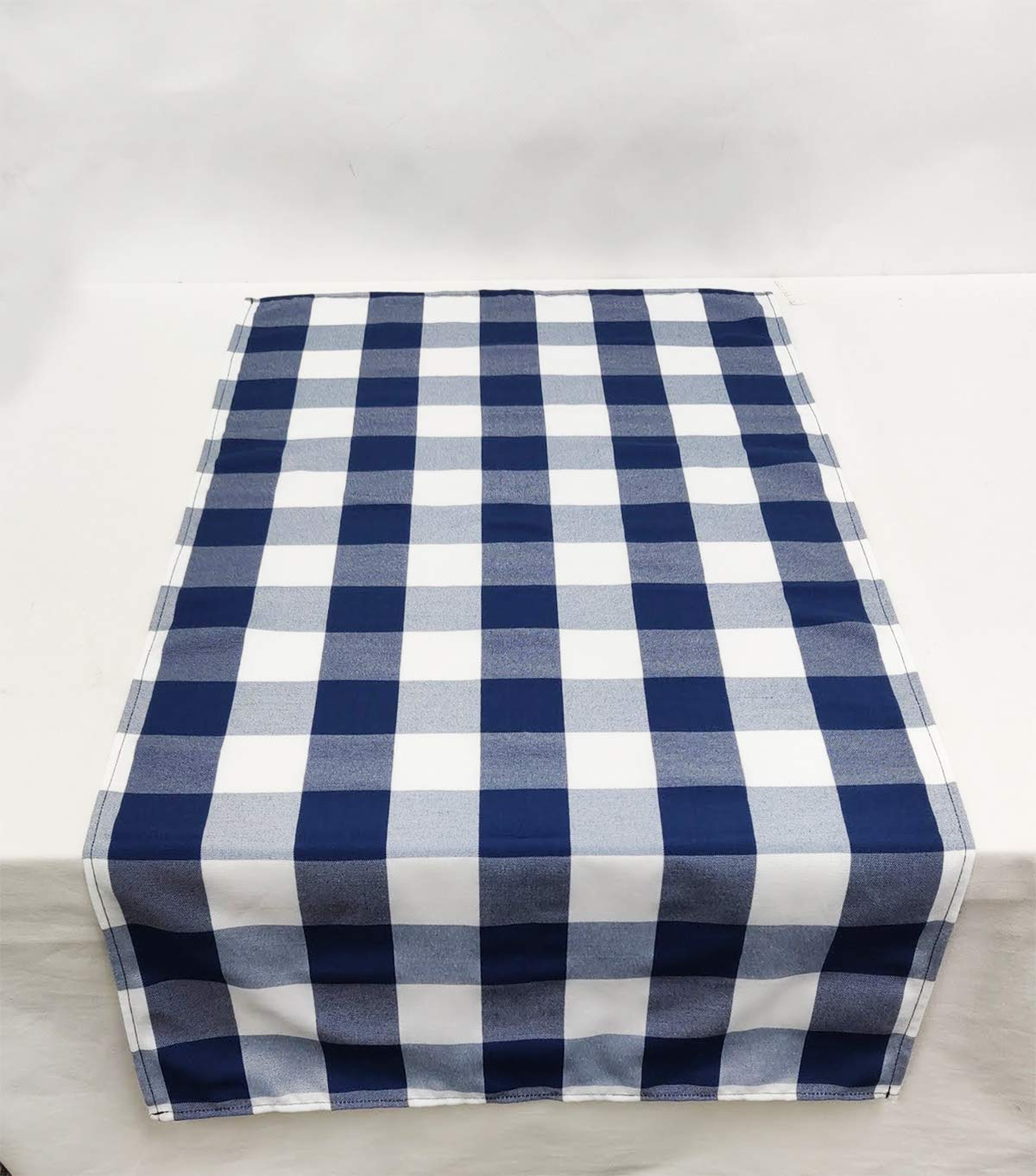 Fennco Styles Buffalo Check Design Table Runner - Handmade in USA - Plaid Rustic Table Cover for Everyday Use, Banquet, Holiday, Family Gathering and Special Occasion