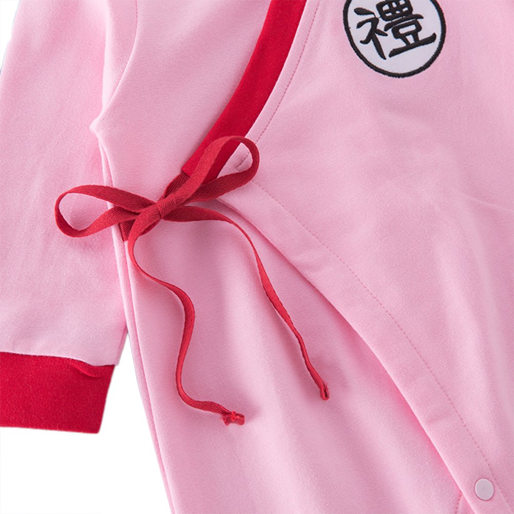 stylesilove Baby Toddler Boys Asian Inspired Long Sleeves Costume Romper