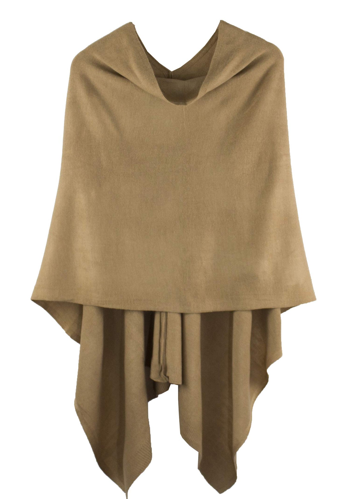 stylesilove Women Ultra Soft Knit Poncho Sweater Pullover Cardigan Lightweight Wrap Topper for All Season