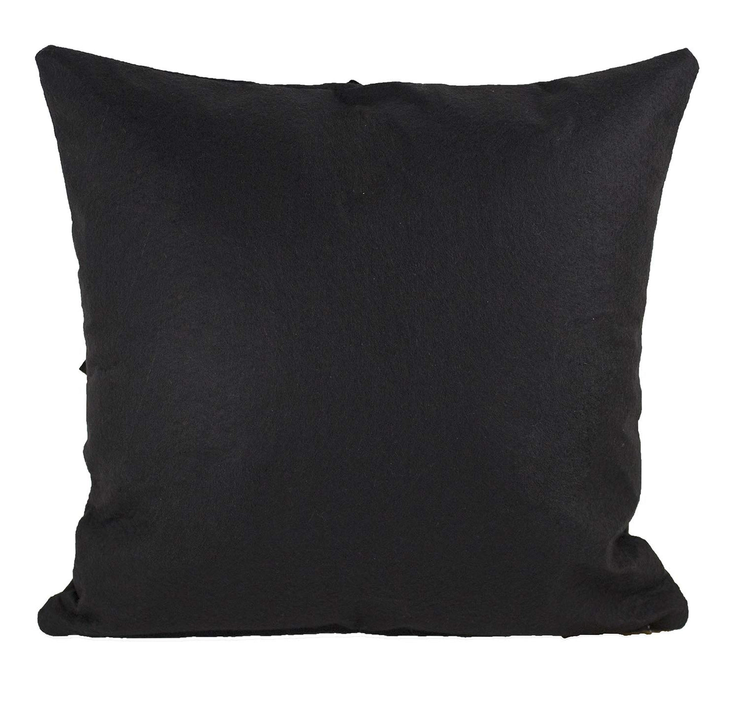 Fennco Styles Sara's Garden Petal Decorative Throw Pillow. 17 Inch Square.
