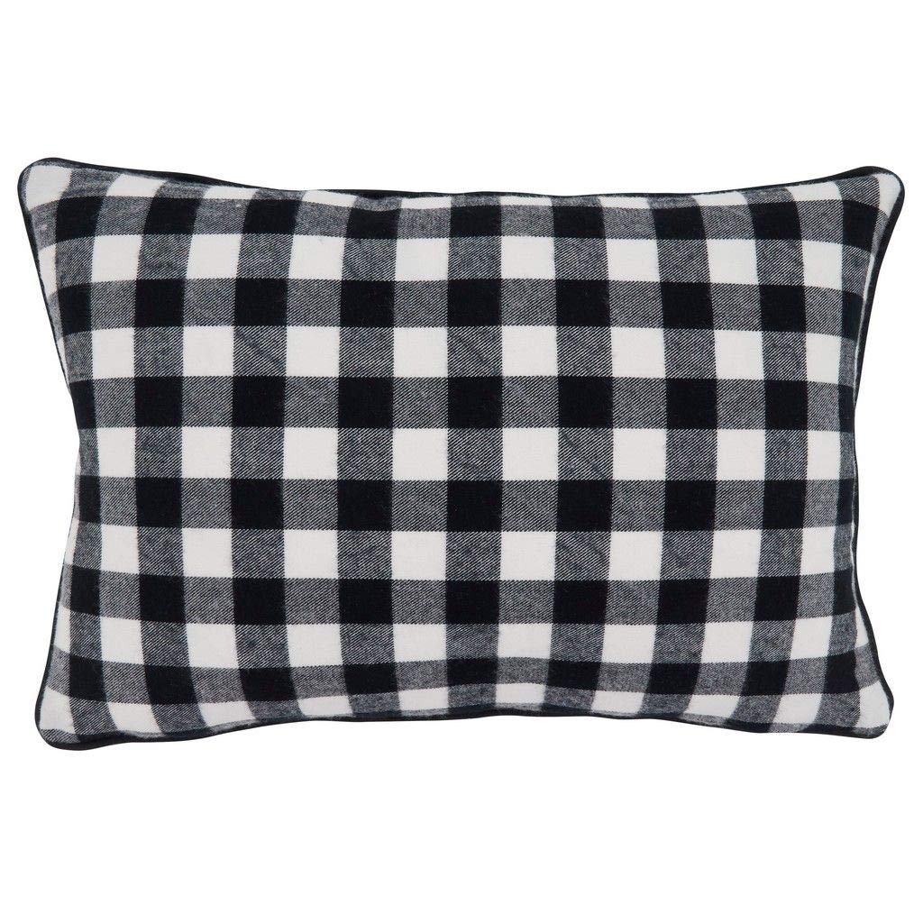 Fennco Styles Buffalo Plaid Christmas Collection Decorative Throw Pillow - Holiday Cushion for Home Décor, Couch, Living Room, Bedroom