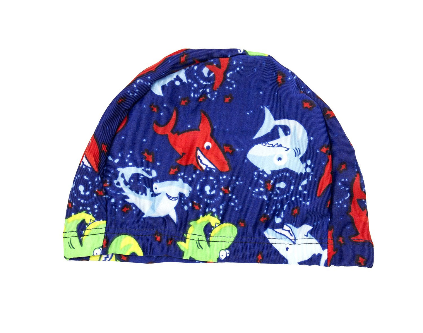 stylesilove Kids Boy Cartoon Dinosaur Shark Rashguard Top & Swim Shorts with Hat 3 pcs Set