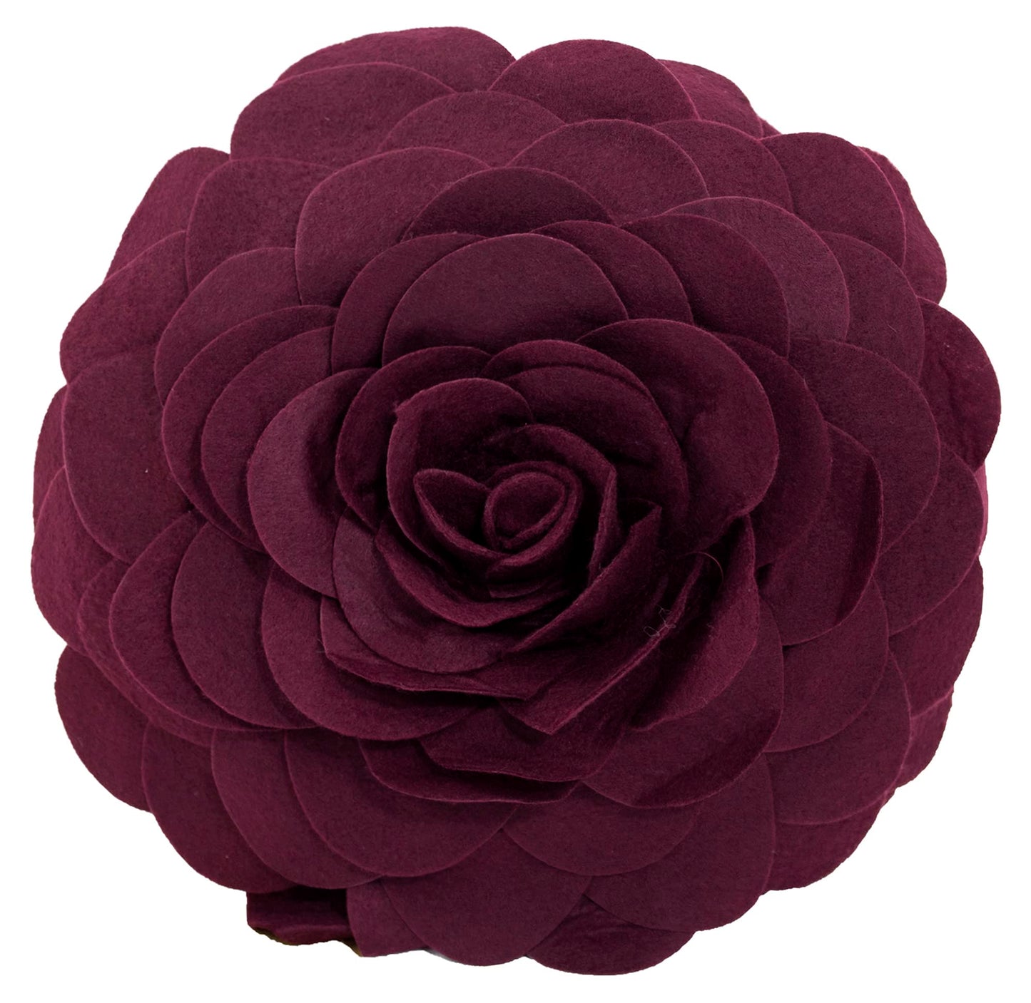 Fennco Styles Eva's Flower Garden Decorative Filled Throw Pillow 16" Round - Floral Accent Pillow for Home, Couch, Bed, Living Room, Holiday and Office Décor