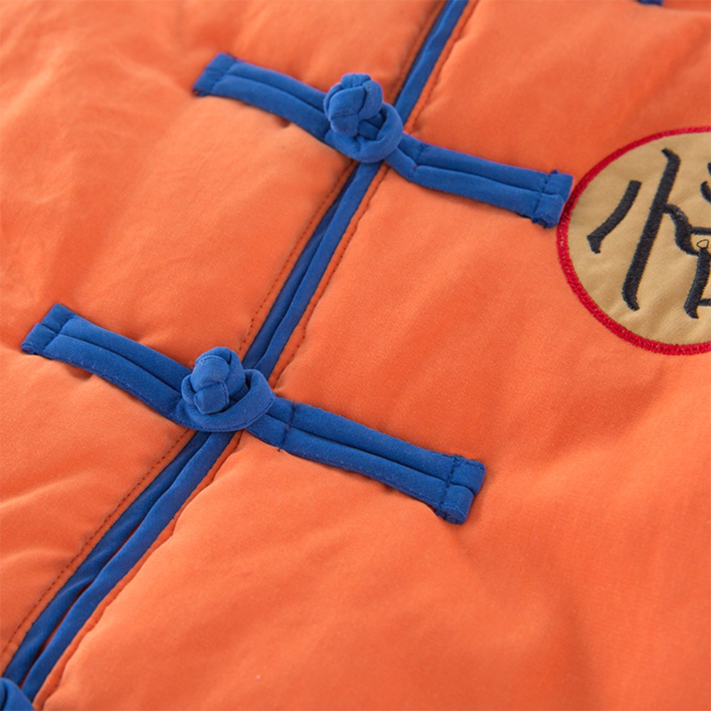 stylesilove Young Kids Baby Boys Traditional Chinese Inspired Warm Fleece Jacket Coat