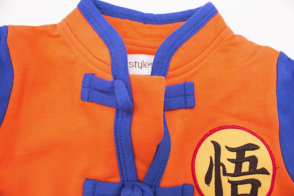 stylesilove Young Kids Baby Boys Traditional Asian Inspired Long Sleeved Top Sweatshirt, 3 Designs