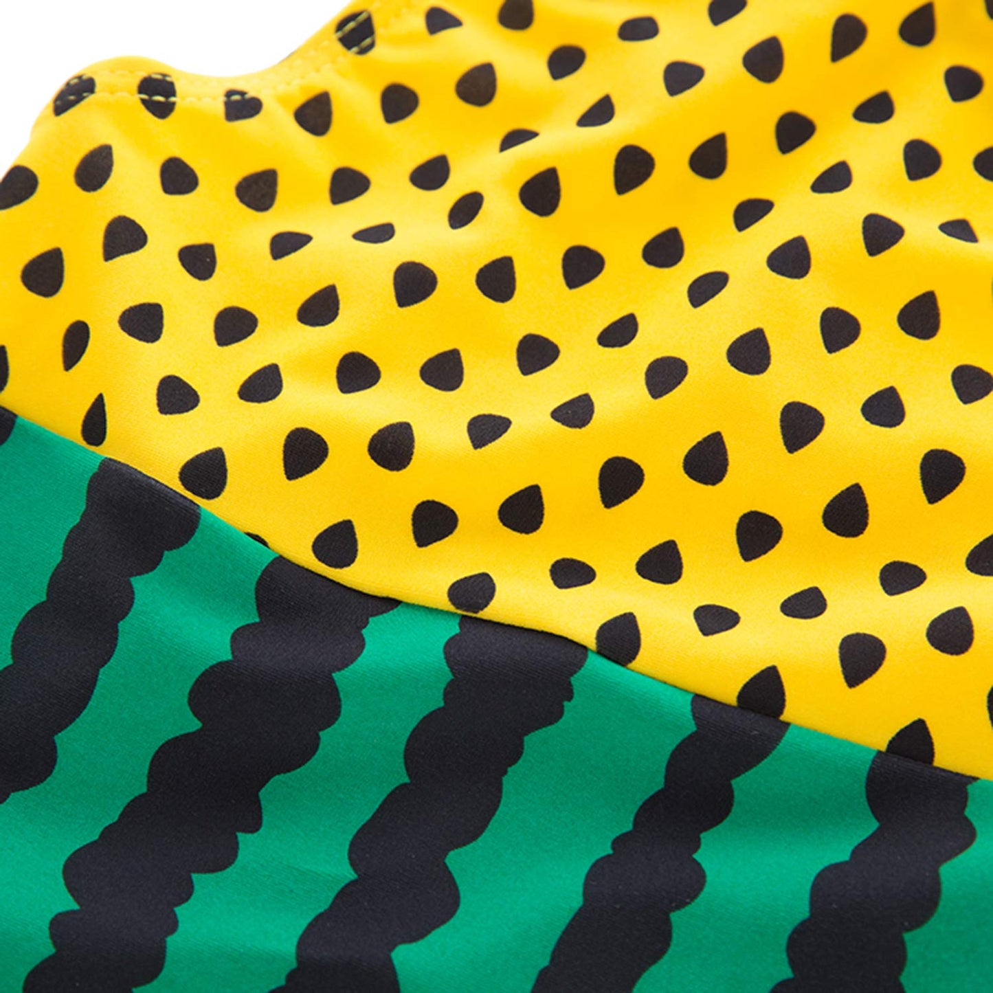 Styles I Love Baby Toddler Boy Watermelon One-Piece Swimsuit with Hat 2pcs Set Green Bathing Suit Beach Pool Swimwear