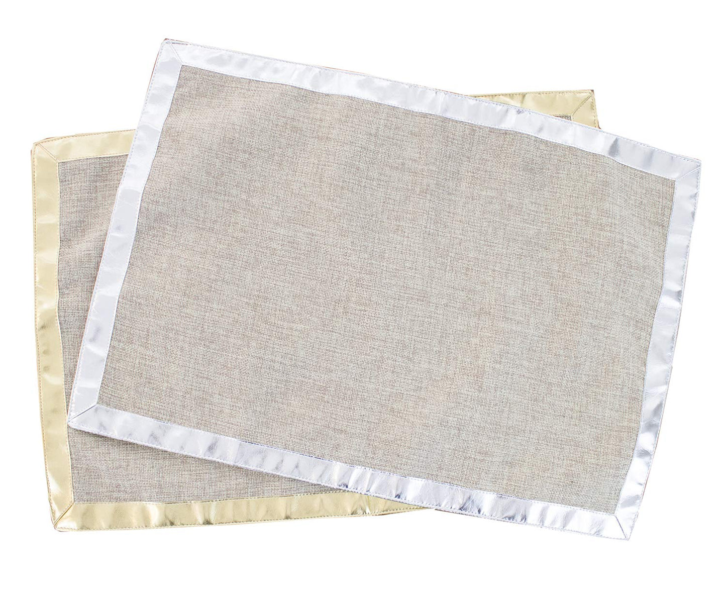 Fennco Styles Classic Solid Color Design Table Placemats