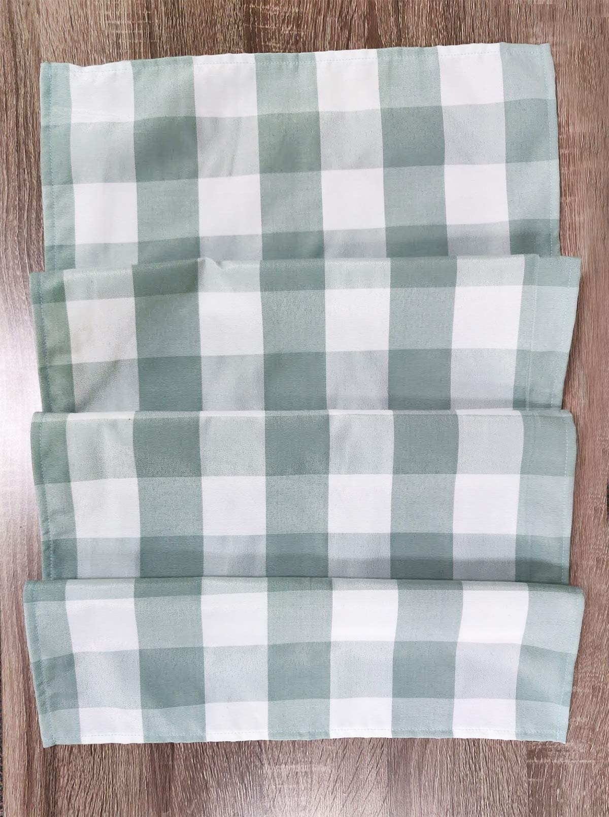 Fennco Styles Buffalo Check Design Table Runner - Handmade in USA - Plaid Rustic Table Cover for Everyday Use, Banquet, Holiday, Family Gathering and Special Occasion