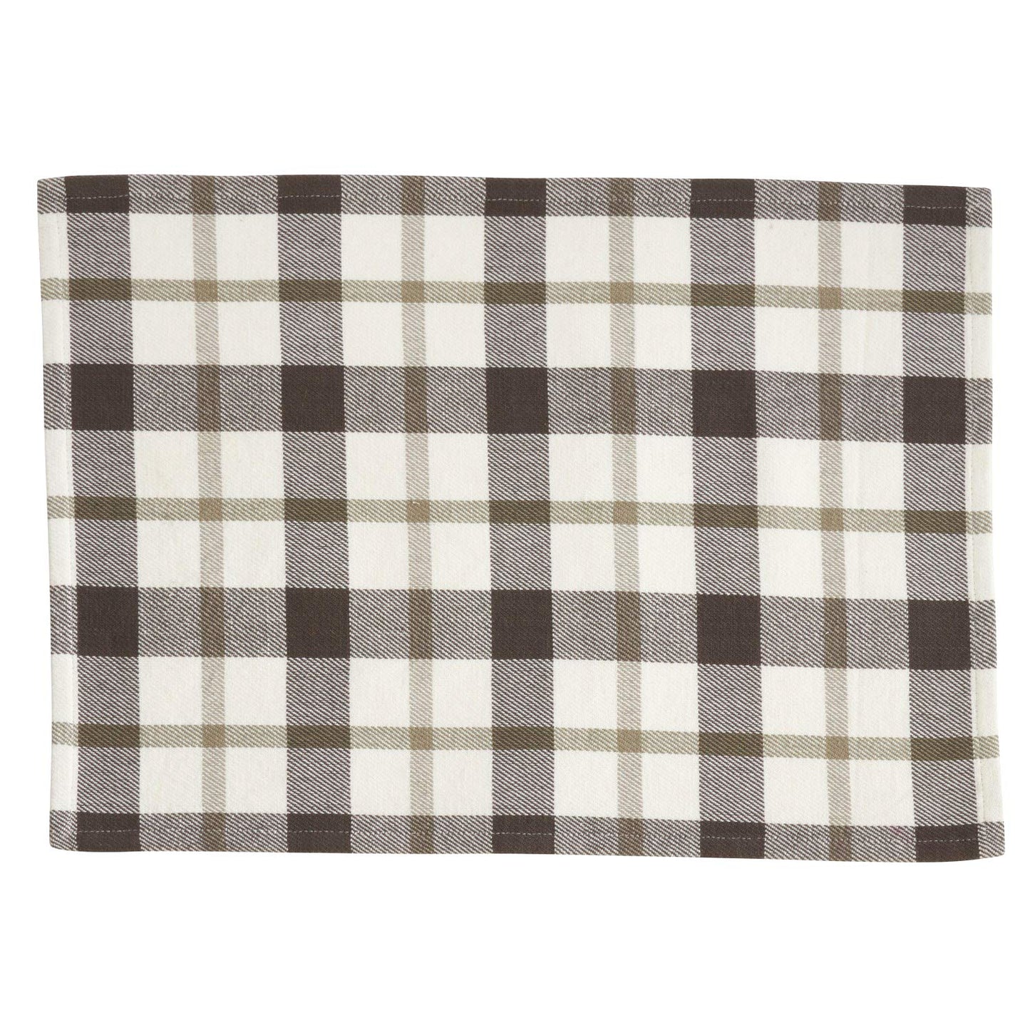 Fennco Styles Classic Plaid Design Tabletop Collection