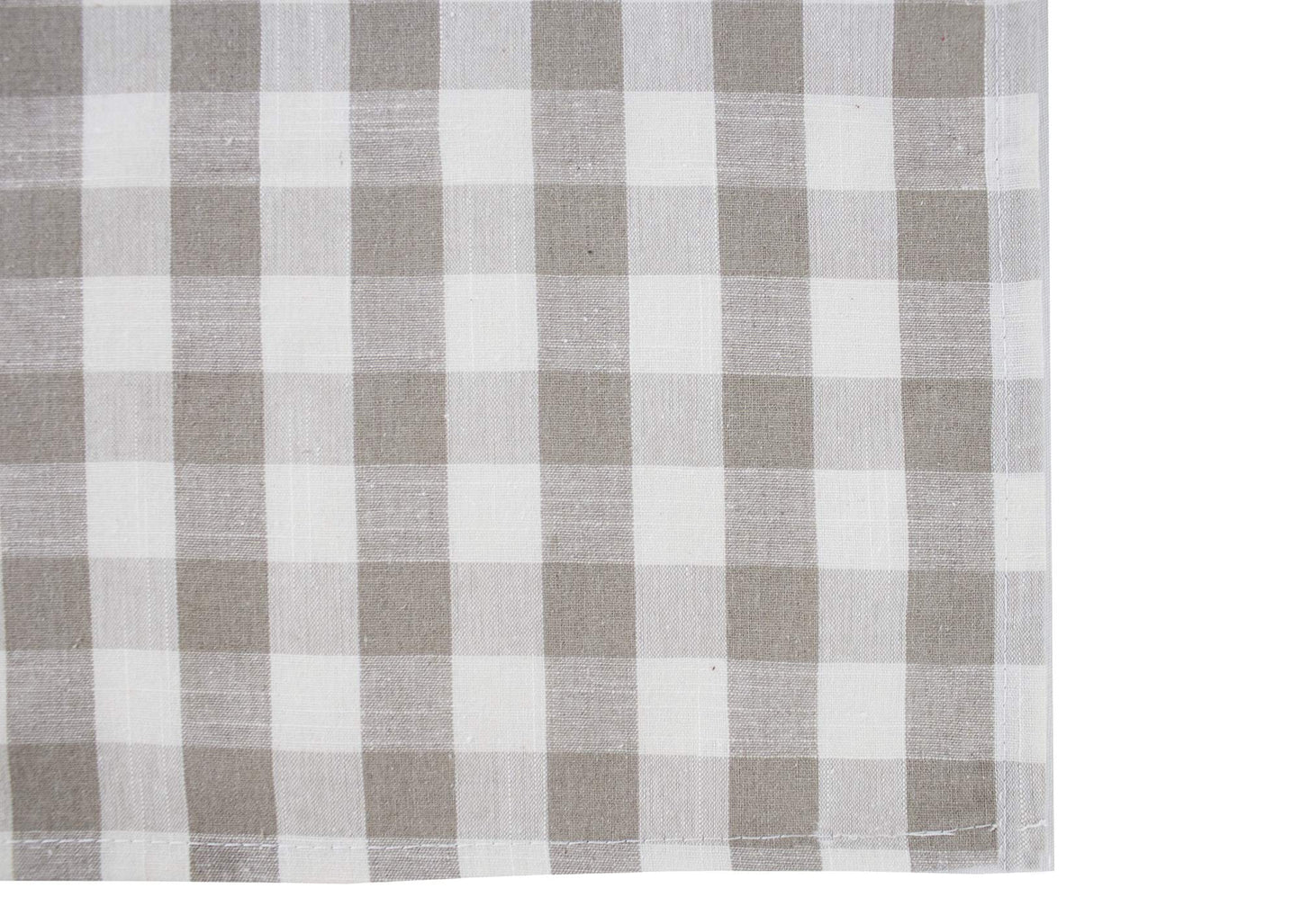 Fennco Styles Classic Gingham Checkered Tablecloth - Check Pattern Table Cover for Everyday Use, Country Theme Party, Banquets and Home Décor
