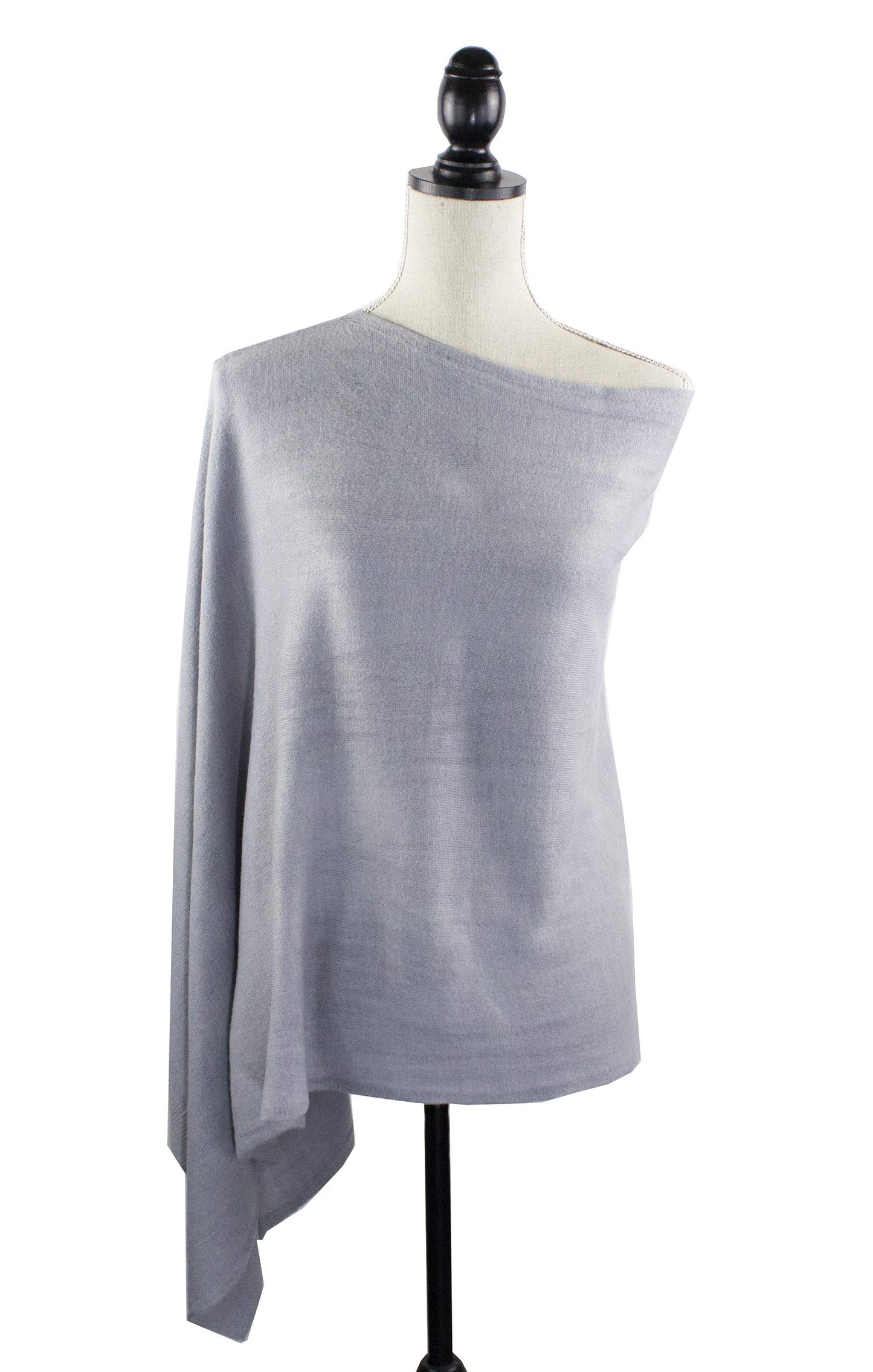 stylesilove Women Ultra Soft Knit Poncho Sweater Pullover Cardigan Lightweight Wrap Topper for All Season