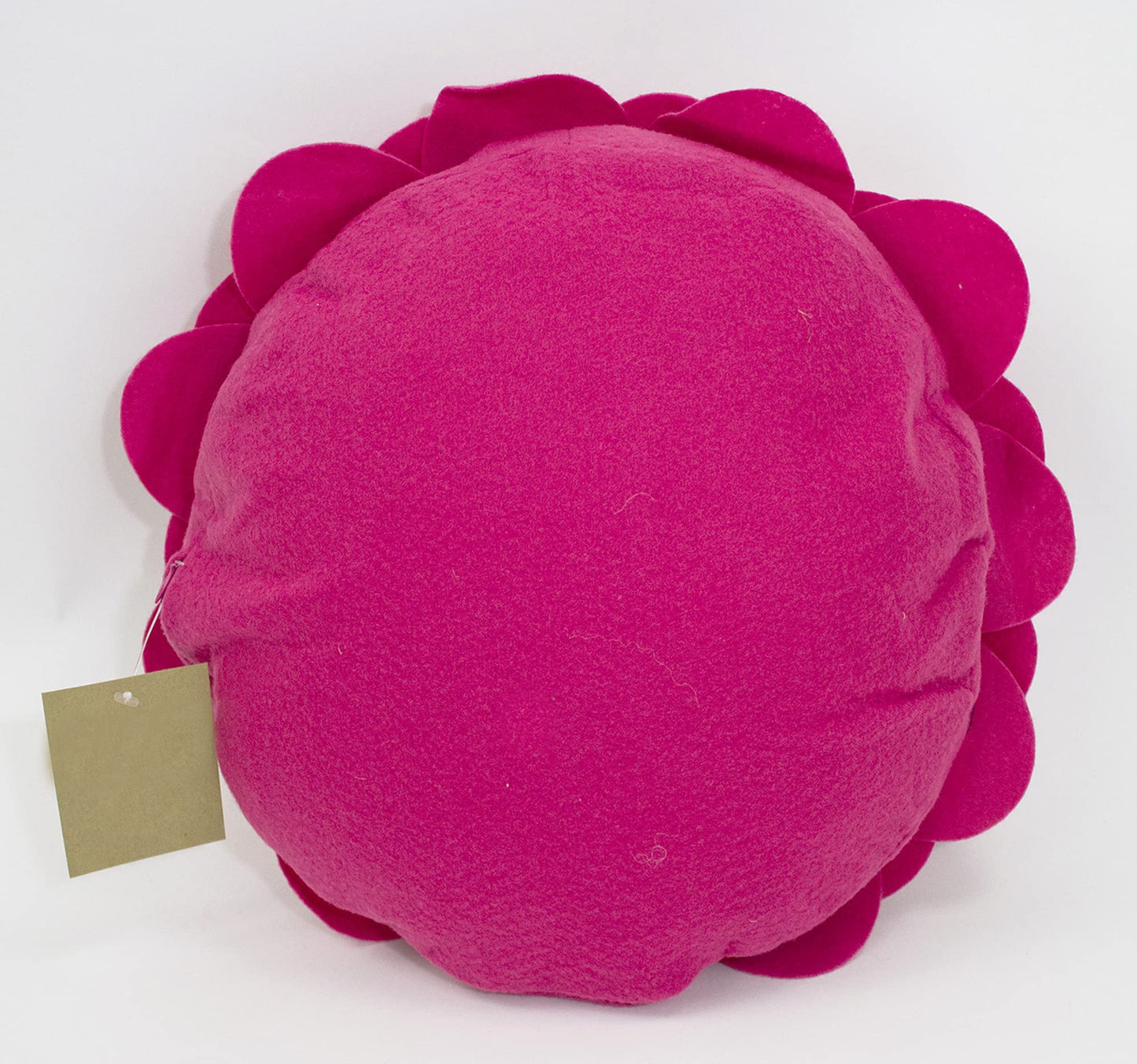 Fennco Styles Eva's Flower Garden Decorative Filled Throw Pillow 16" Round - Floral Accent Pillow for Home, Couch, Bed, Living Room, Holiday and Office Décor