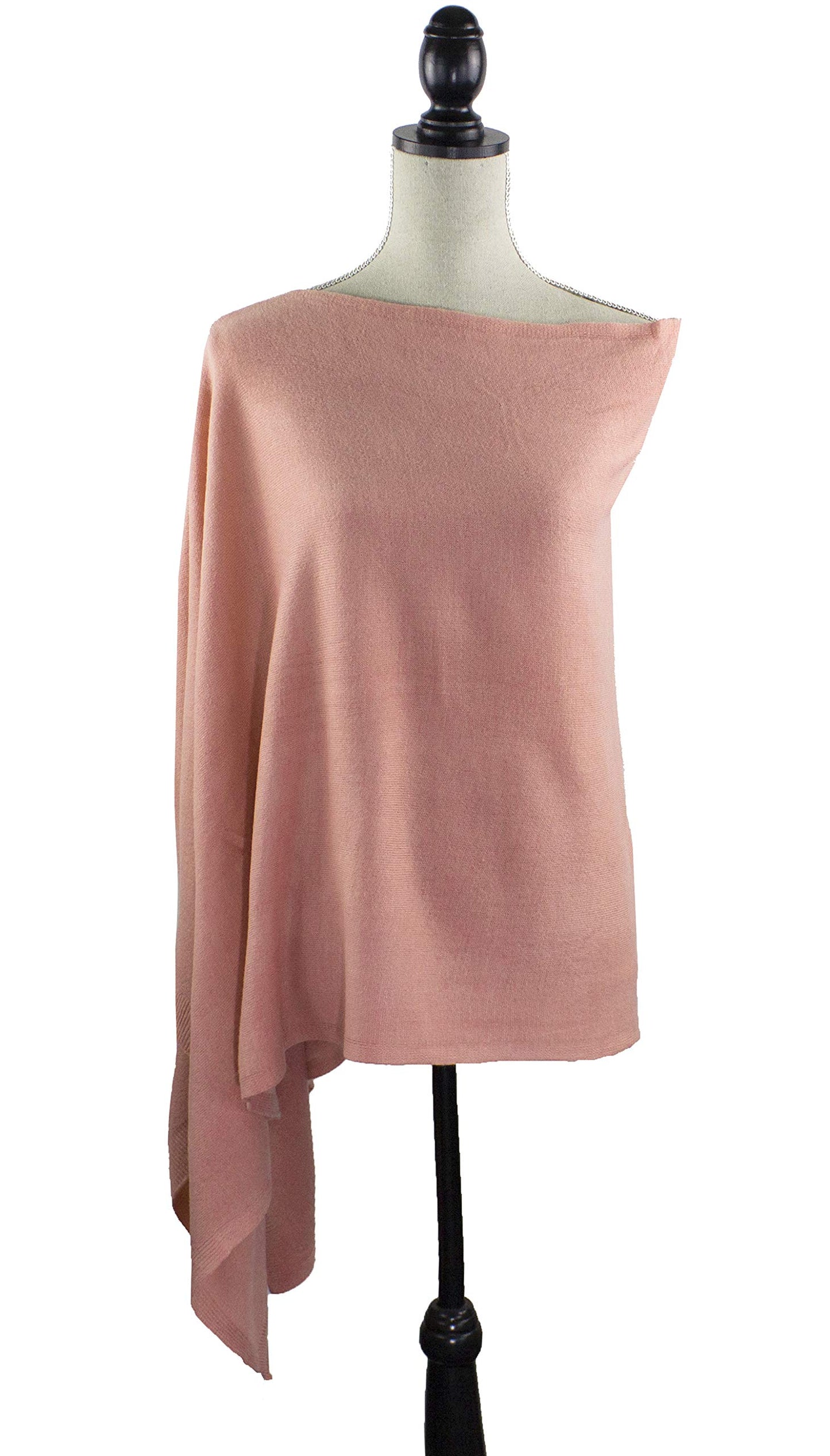stylesilove Women Ultra Soft Knit Poncho Sweater Pullover Cardigan Lightweight Wrap Topper for All Season