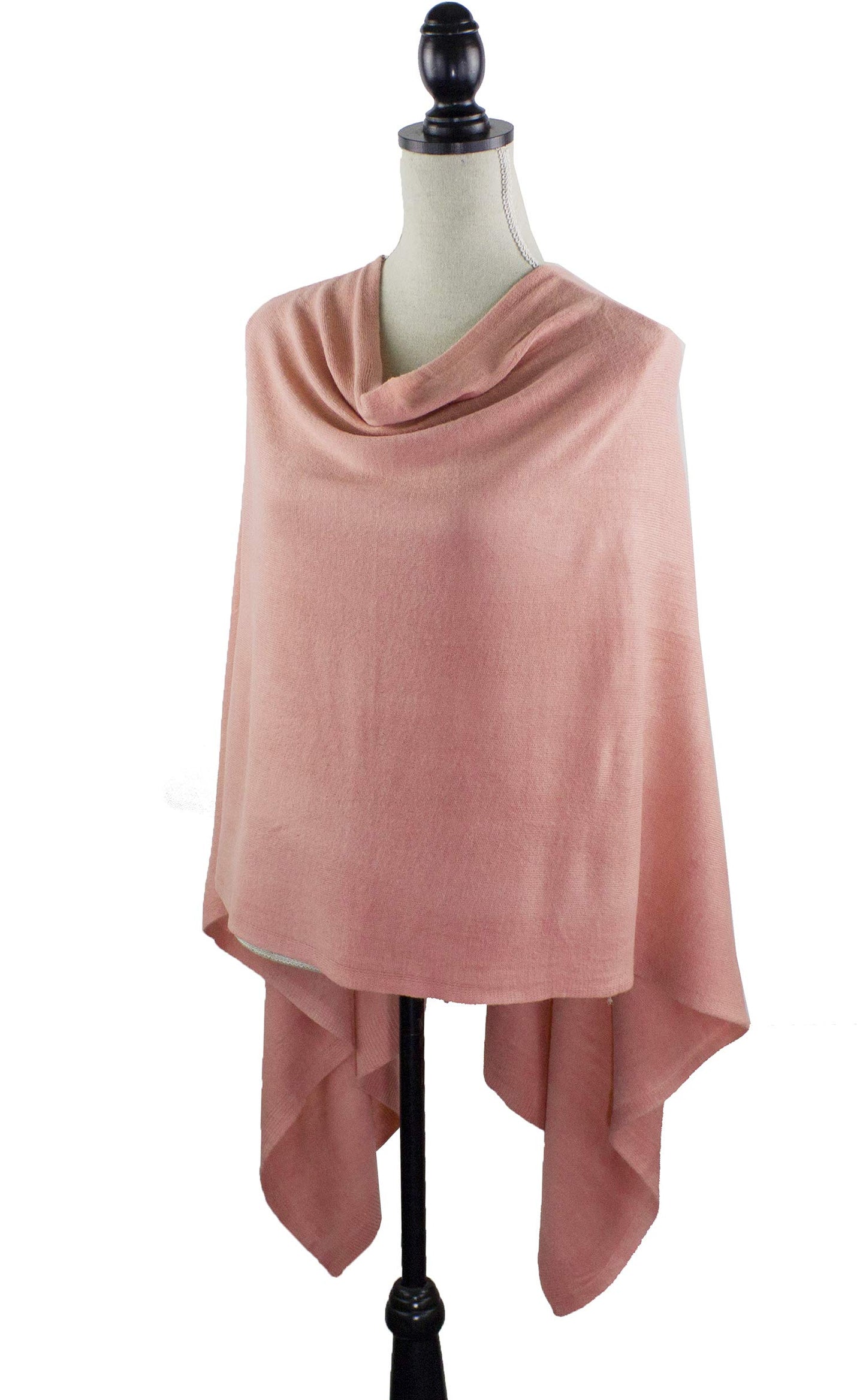 stylesilove Women Ultra Soft Knit Poncho Sweater Pullover Cardigan Lightweight Wrap Topper for All Season