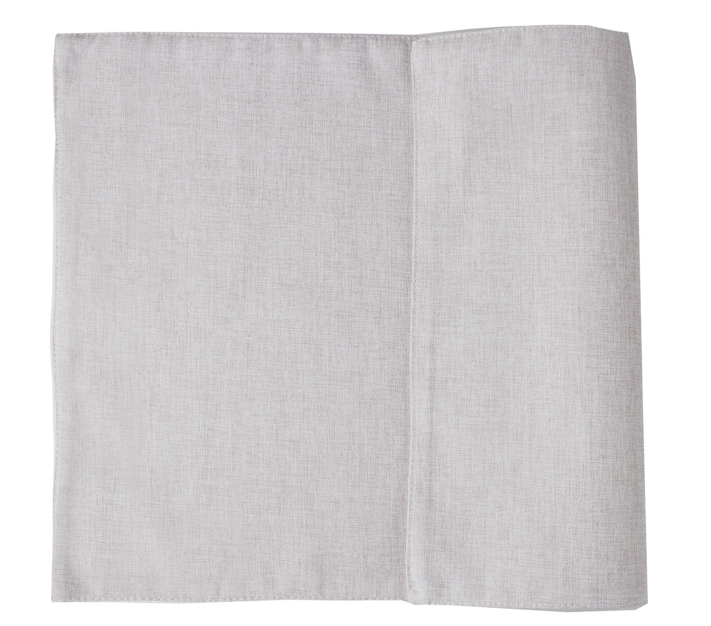 Fennco Styles Classic Woven Textile Decorative 12 x 18 Inch Table Placemats, Set of 4 - Solid Color Table Place Mats for Family Dinner, Banquets, Special Events and Home Décor